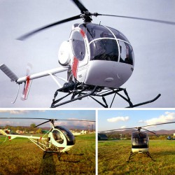Полёт на вертолёте (Schweizer 300-C) Полёт на вертолёте (Schweizer 300-C)