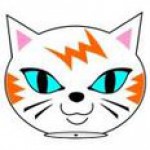 Небесный фонарик Котёнок