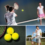 Урок большого тенниса для двоих